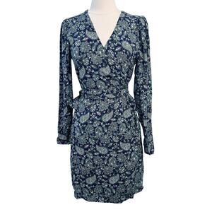 BODEN Wrap Detail Mini Dress US 8 NWT